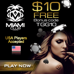 No-Deposit Bonus Miami Club Online Casino