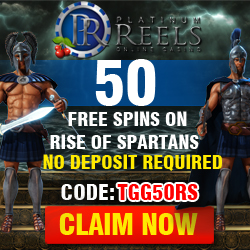 Platinum Reels Casino 50 Free Spins No Deposit