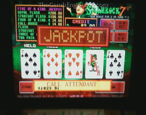 Shamrock7's Progressive Jackpot Win $1823