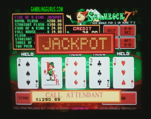 Shamrock7's Progressive Jackpot Win $1290