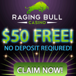 Raging Bull Casino $50 Free No Deposit Bonus