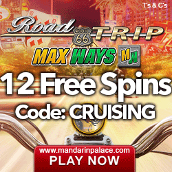 Road Trip 12 Free Spins Promotion