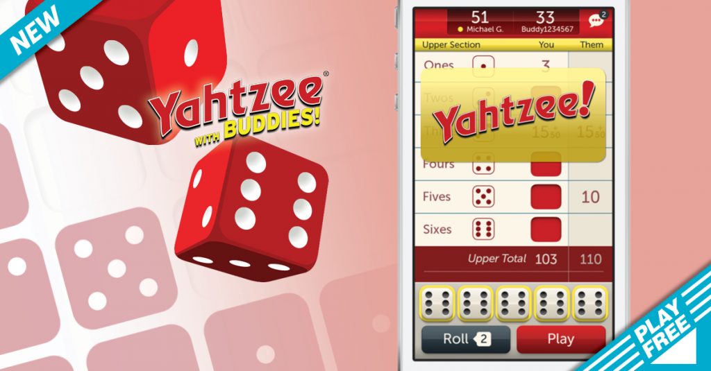 Yahtzee with Buddies Board Games Dice Games
