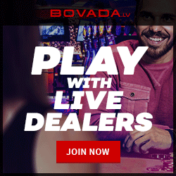 Bovada Live Dealer Promotion