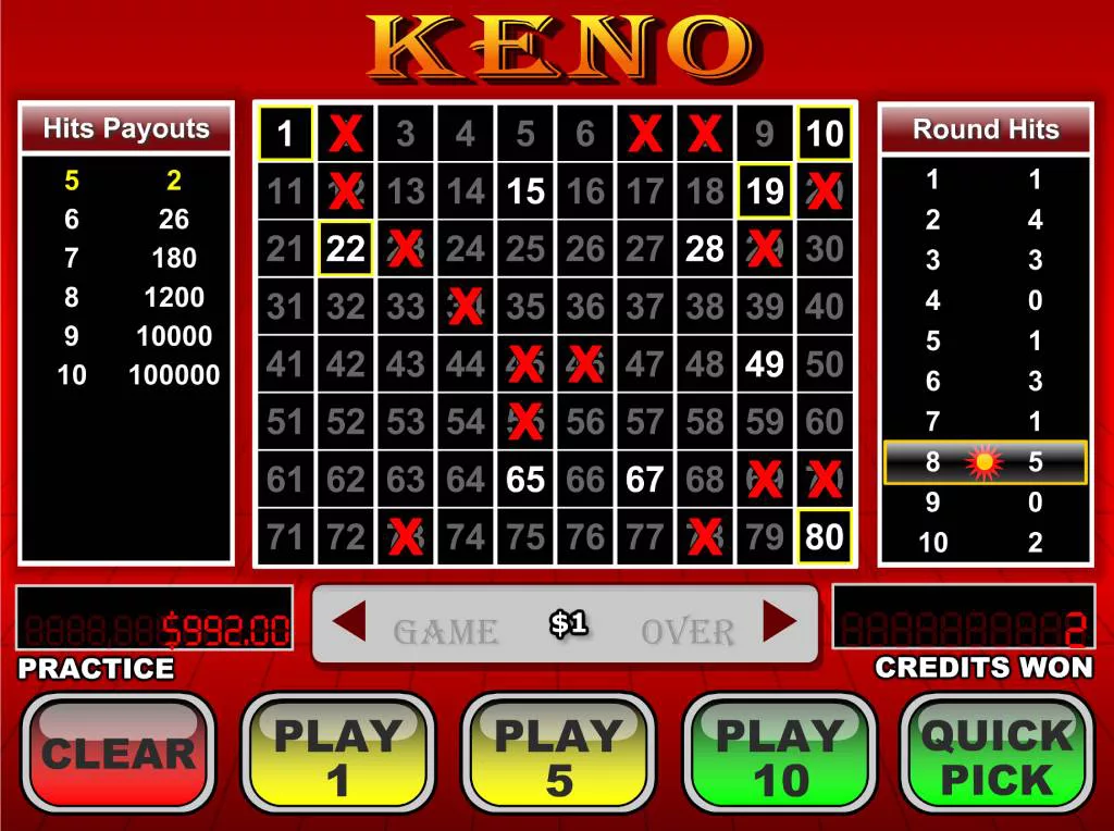 Free Keno Casino Games Online Free Keno Casino Games Online